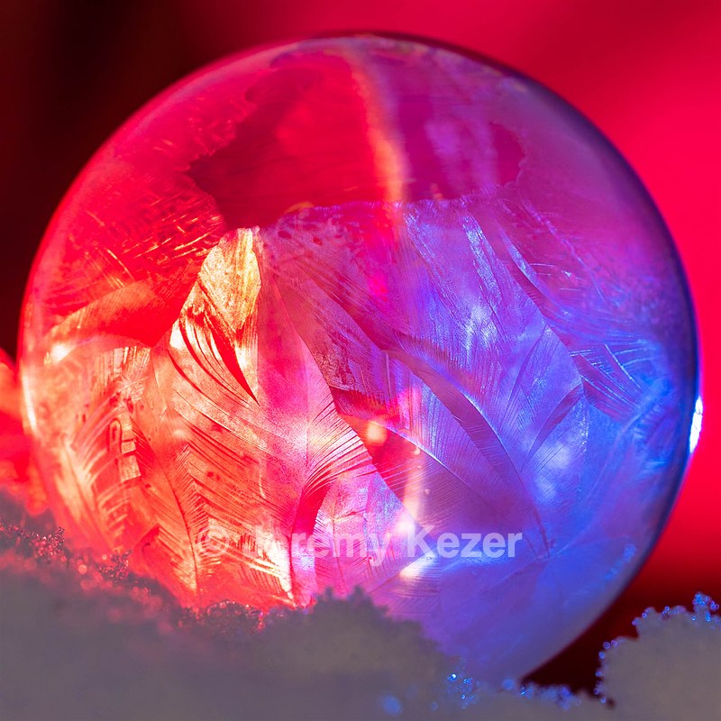 Frozen Soap Bubbles, Massachusetts