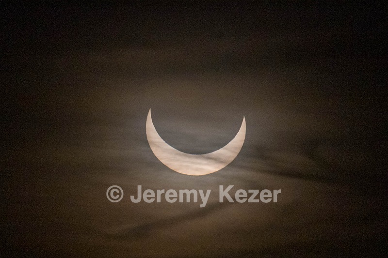 Partial solar eclipse, Amesbury, MA