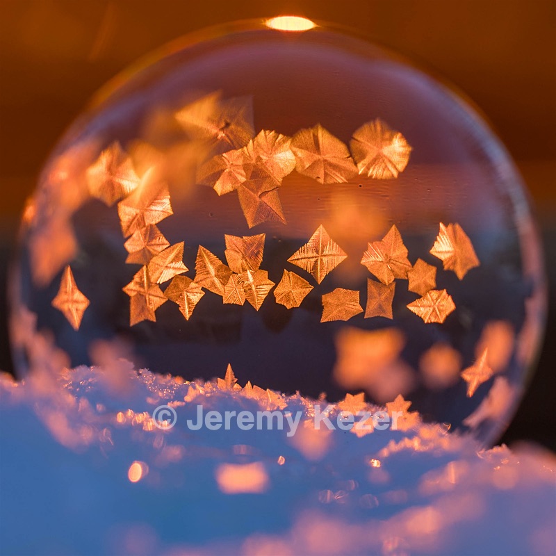 Frozen Soap Bubbles, Massachusetts