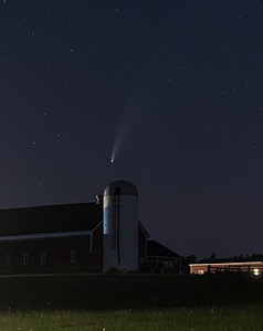 Comet NEOWISE, Amesbury, Massachusetts